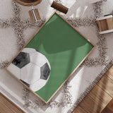 Soccer Green Watercolor - Set of 3 Posters