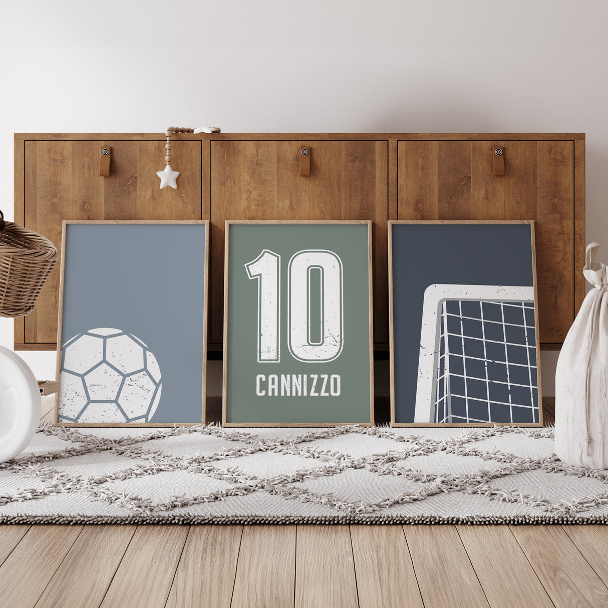 Soccer - Set of 3 Posters