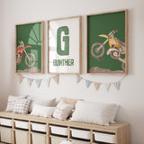 Motocross Bikes - Set of 3 Posters