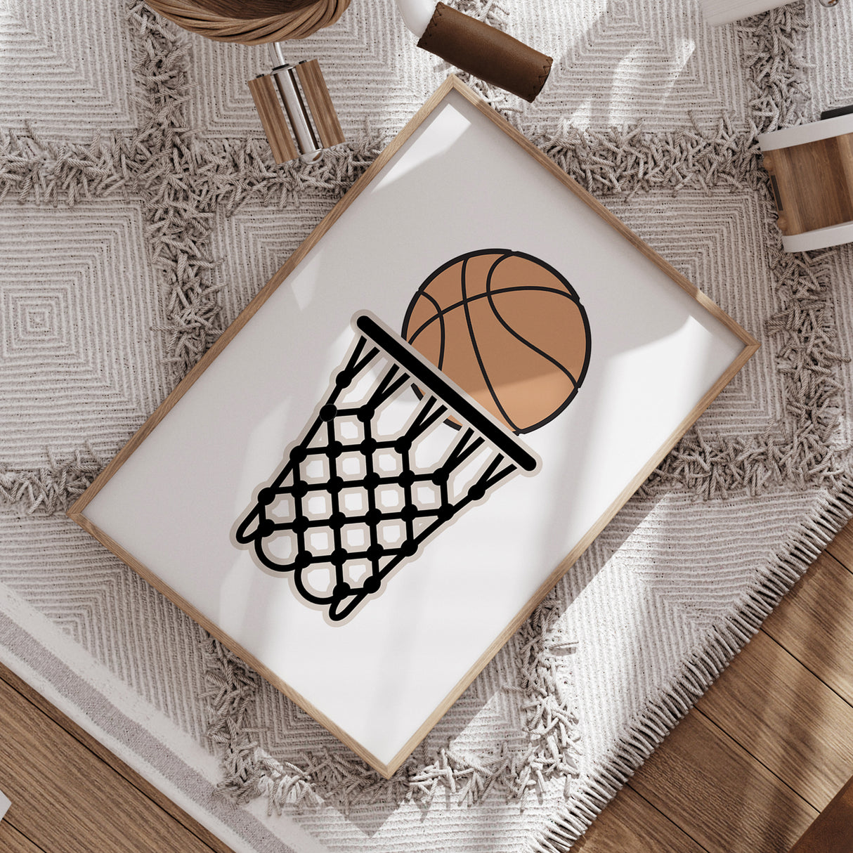 Basketball Oatmeal - Set of 3 Posters