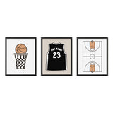 Basketball Wall Art Set