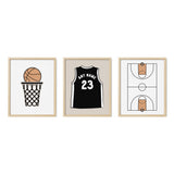 Basketball Wall Art Set