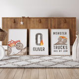 Monster Trucks - Set of 3 Posters