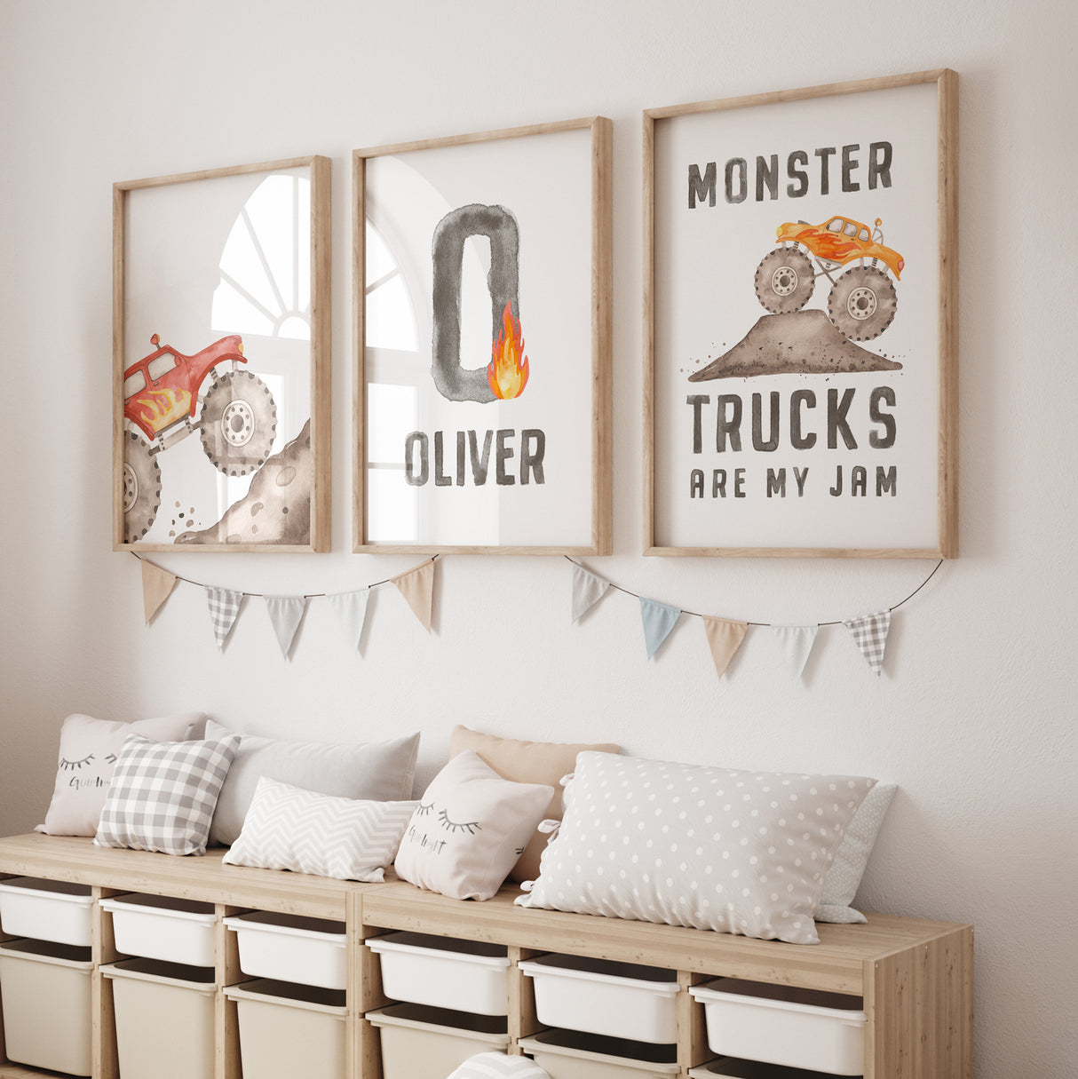 Monster Trucks - Set of 3 Posters