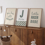 Little Racer - Set of 3 Posters