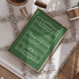 Soccer Field & Basketball Court - Set of 3 Posters