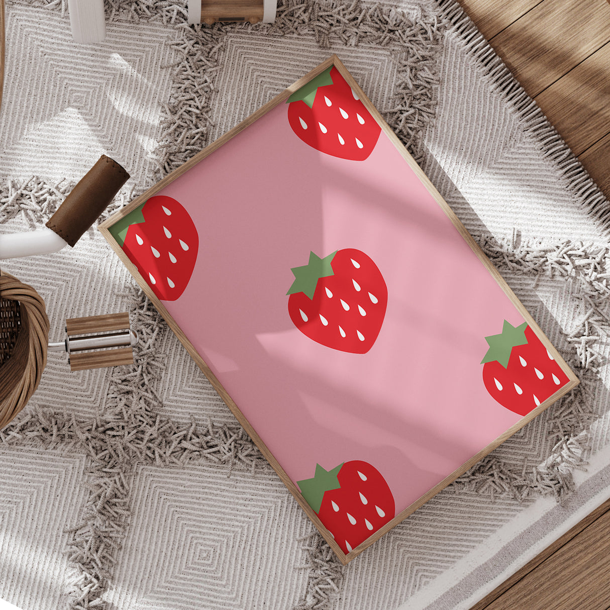 Strawberries - Set of 3 Posters