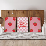 Strawberries - Set of 3 Posters