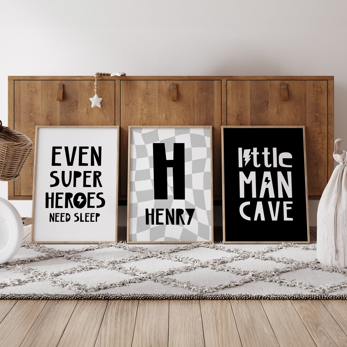 Superhero - Set of 3 Posters