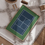 Tennis Court  - Set of 3 Posters