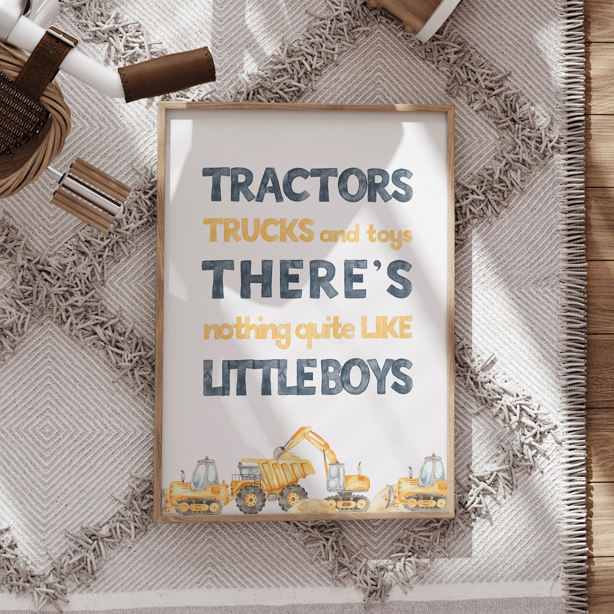 Tractors Trucks and Toys There's Nothing Quite Like Little Boys